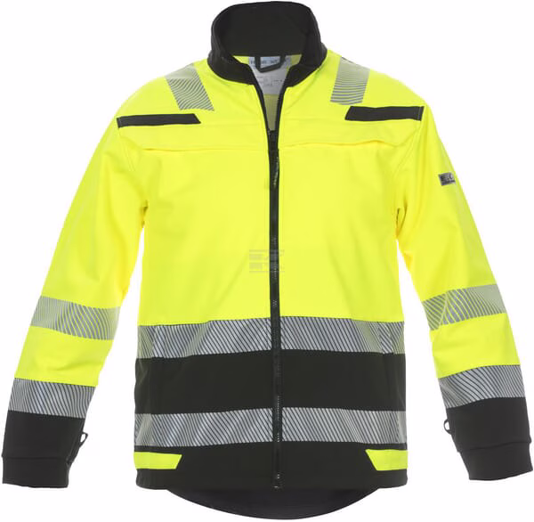 Chaqueta Softshell, amarillo-negro, M, de Hydrowear 1 Chaqueta Softshell, amarillo-negro, M, de Hydrowear