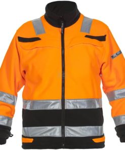 Chaqueta polar, naranja-negro, L, de Hydrowear