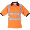 Polo Tilburg, naranja alta visibilidad RWS, S