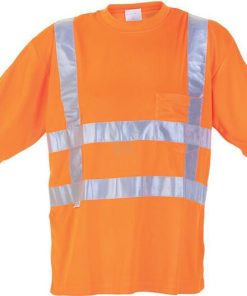 Camiseta Toscane, naranja alta visibilidad RWS, XL