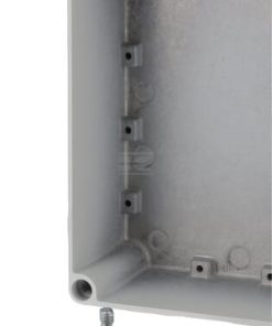 Caja botonera aluminio M10 200x260x85, sin orificios, sin entrada cable