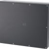 Caja botonera aluminio M5 480x400x155, sin orificios, sin entrada cable