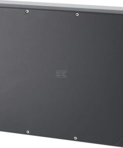 Caja botonera aluminio M5 480x400x155, sin orificios, sin entrada cable