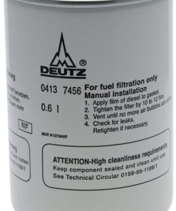 Cartucho de filtro combustible a rosca