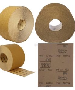 Papel de lija K80 115 mm x 50 m