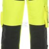 Pantalón, amarillo-negro alta visibilidad, talla 3XL, Trendy High Visible Line, de Hydrowear