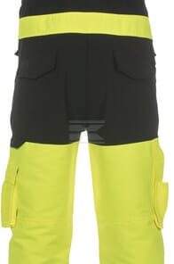 Peto, amarillo-negro alta visibilidad, S, Trendy High Visible Stretch-Line, de Hydrowear