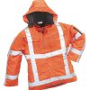 Parka, naranja, M, Hydrowear