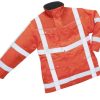 Parka, naranja, XL, Hydrowear