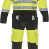Mono, amarillo-negro alta visibilidad, 2XL, Trendy High Visible Line, de Hydrowear