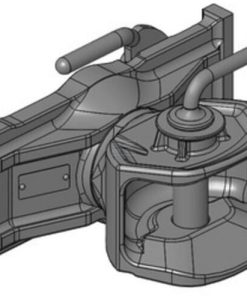 Enganche para remolque 295 mm