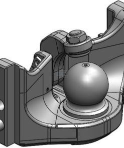 Enganche esférico K80, 309 mm
