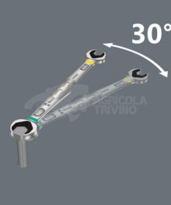 Llave fija de boca abierta 17-19 mm, Wera