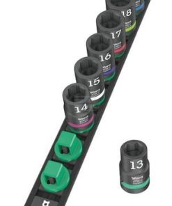 Juego de llaves de vaso de impacto 1/2