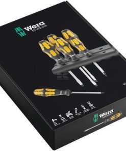 932 S/6 Juego de destornilladores Kraftform: El Destorcincel de Wera + Bandeja