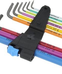 950/9 Hex-Plus Multicolour HF 1 Juego de llaves acodadas métricas, BlackLaser, con función de retención