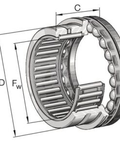 Aguja rodam./rod. bolas axial