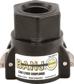 Pieza en M Camlock 1/2" x 1/2" NPT hembra, Banjo