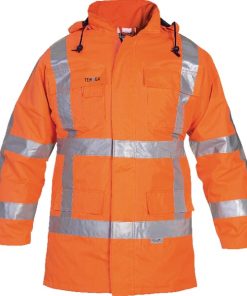 Parka, naranja alta visibilidad, M, de Hydrowear