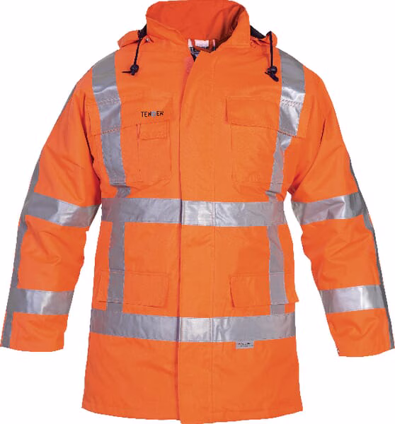 Parka, naranja alta visibilidad, M, de Hydrowear 5 Parka, naranja alta visibilidad, XL, Hydrowear