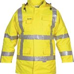 Parka, amarillo alta visibilidad, 3XL, Hydrowear