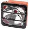 Faro naranja 140x140mm