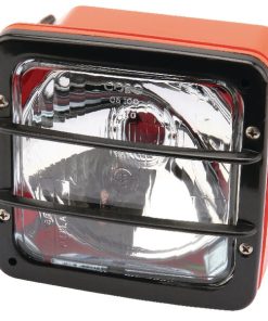 Faro naranja 140x140mm