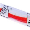 Hilo de corte, rojo, 5,0 mm, 0,15 m 4 Hilo de corte, rojo, 5,0 mm, 0,15 m