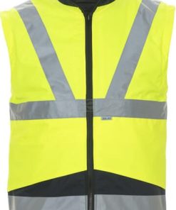 Parka, amarillo-azul alta visibilidad, 3XL, Hydrowear
