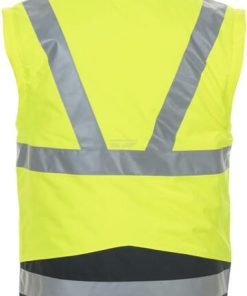 Parka, amarillo-azul alta visibilidad, 3XL, Hydrowear