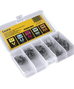 Caja de grapas para reparación de parachoques