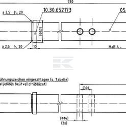 Aro de remolq ALW140 780mm BPW 3 Aro de remolq ALW140 780mm BPW
