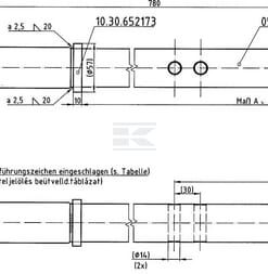Aro de remolq ALW120 780mm BPW 3 Aro de remolq ALW120 780mm BPW