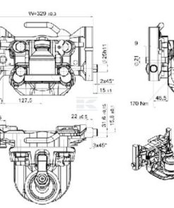 Eng. esférico 330mm