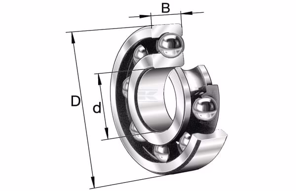 Deep groove ball bearing 2 Deep groove ball bearing