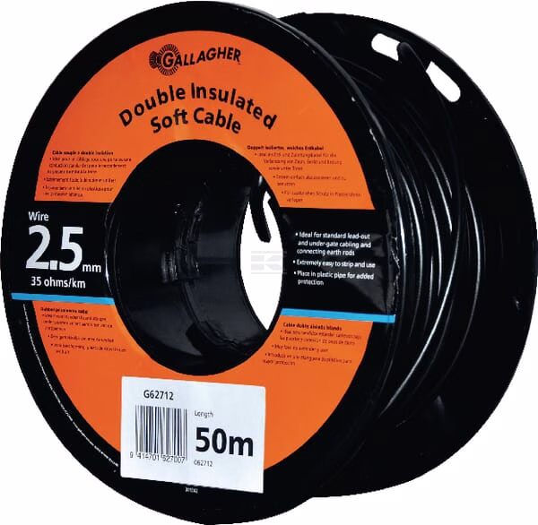 Cable alim./subterr. 2,5mm/50m
