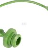 Tapa anti polvo 1/2" verde