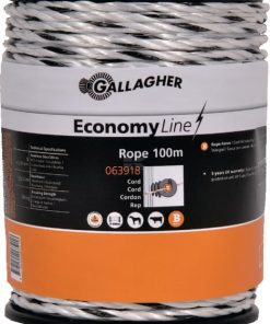 Cordón Powerline ECO blanco 100 m