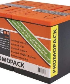 2 baterías, 9 V, 175 Ah Promopack