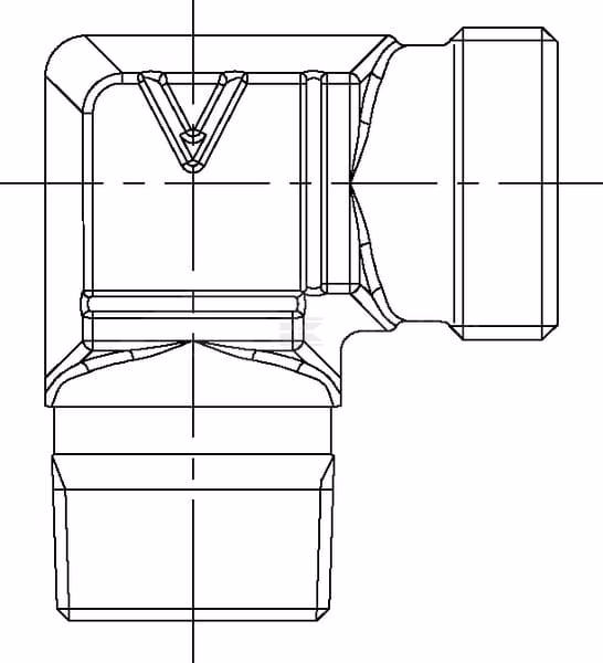 Racor rosc. ang. 15L-3/8 BSPT