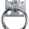 Tie ring, screw on, galvanised