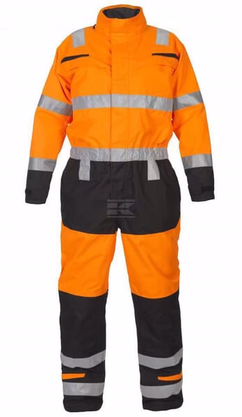 Mono impermeable, naranja-negro, M, de Hydrowear