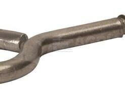Tornillo de ojal 5 x 40 mm cabeza redonda, acero inoxidable A2