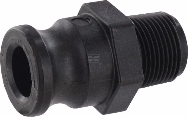 Pieza en V Camlock 3/4" x 3/4" NPT macho, Banjo 1 Pieza en V Camlock 3/4" x 3/4" NPT macho, Banjo