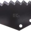 Feeder wagon knife