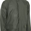 Chubasquero color oliva, talla talla M