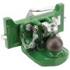 Enganche de bola 80 mm JD verde