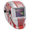 Casco de soldador LCD rojo Venus 9/13 3 Casco de soldador LCD rojo Venus 9/13