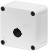 Caja puls. 1 orif. 22mm A=57mm