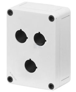 Caja puls. 3 or., 22mm H=57mm